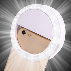 Photographic Lighting - Lumiere Clip-on Selfie Ring Light