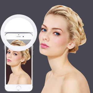 Photographic Lighting - Lumiere Clip-on Selfie Ring Light