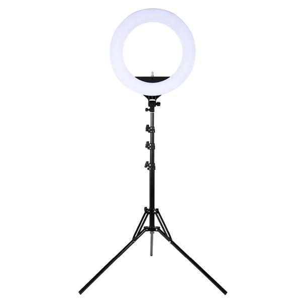 18" Studio Ring Light Kit With Tripod Stand & Cell Phone Holder