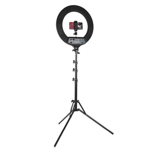 18" Studio Ring Light Kit With Tripod Stand & Cell Phone Holder