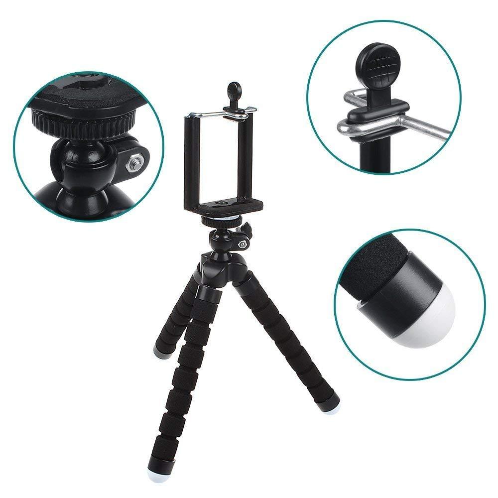 Live Tripods - "Bender" Premium Flexible Portable Tripod With Wireless Remote