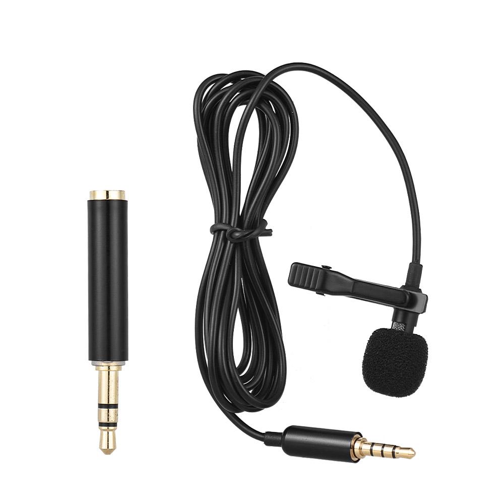 Microphones - Lavalier Lapel Omnidirectional Condenser Microphone