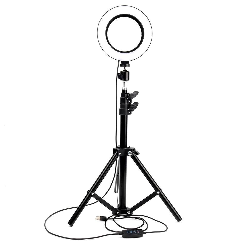 Dansoft Gamers | HQ-18N 18 inch 45cm LED Ring Vlogging Photography Video  Lights Kits with Remote Control & Phone Clamp & 2.1m Tripod Mount | Ring  Light(1) Tripod Stand(1) Universal Phone Hold