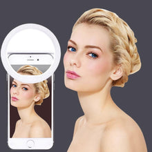 Load image into Gallery viewer, Photographic Lighting - Lumiere Clip-on Selfie Ring Light